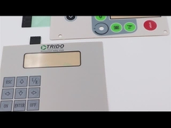 Teclado numérico feito sob encomenda da membrana do interruptor de membrana de ROHS FPC com botão liso